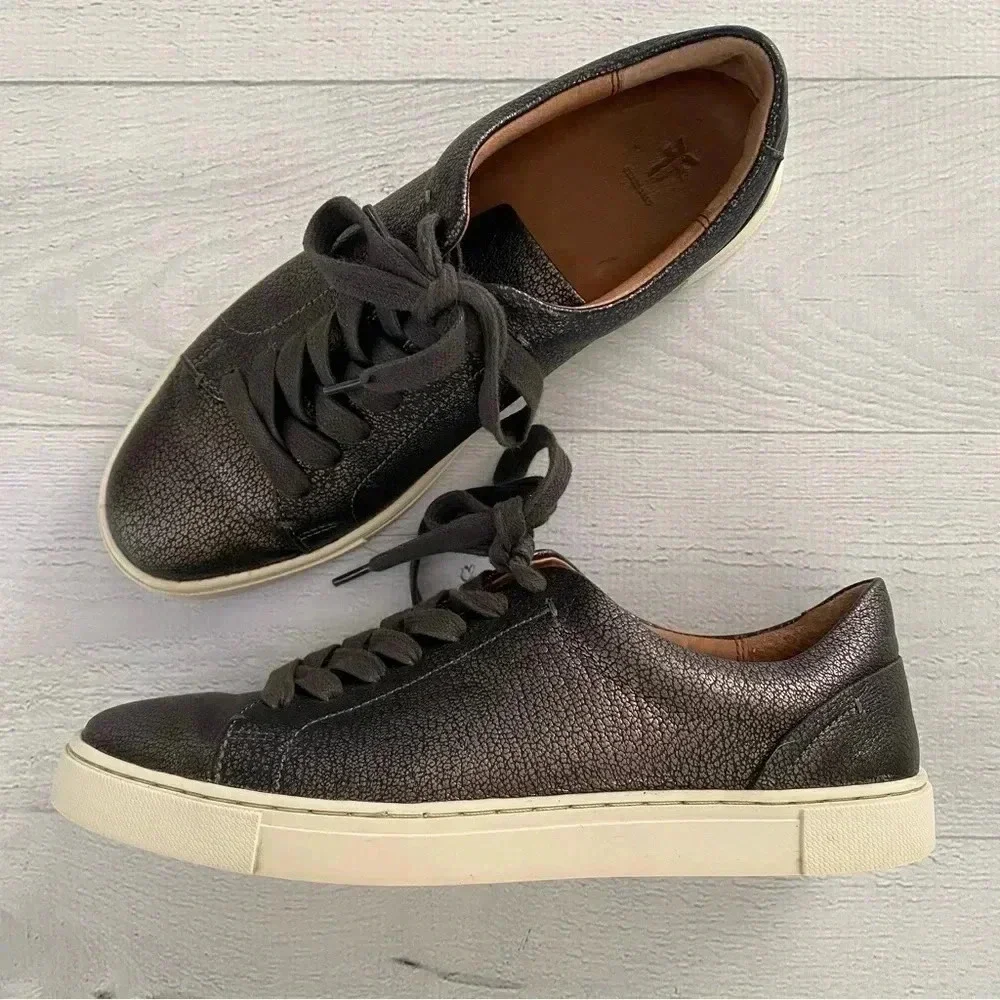 FRYE IVY LOW LACE Sneakers Sz 8‎